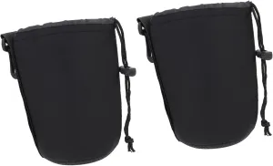 Angoily Neoprene Lens Pouch Bag for Dslr Hooks Soft Elastic Moisture Sand Dust Scratch Protection Compact Design