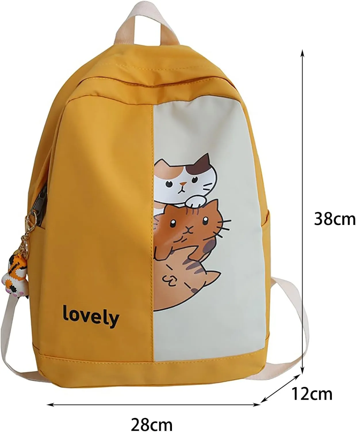 Anti Theft Backpack with Secured Zipper Comfortable Leather Student Backpacks Fashion Faux Work Travel Handbags(BU2)