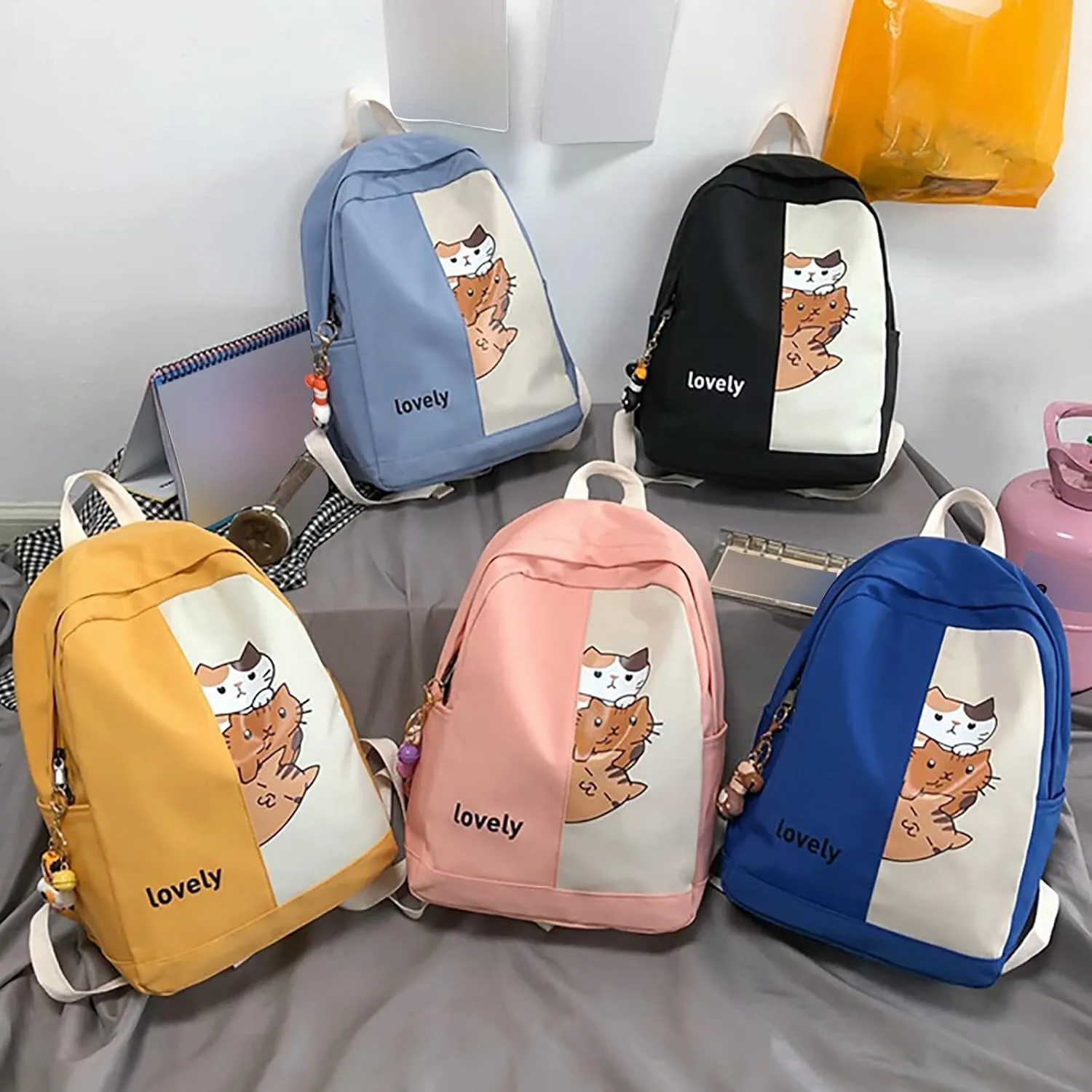 Anti Theft Backpack with Secured Zipper Comfortable Leather Student Backpacks Fashion Faux Work Travel Handbags(BU2)