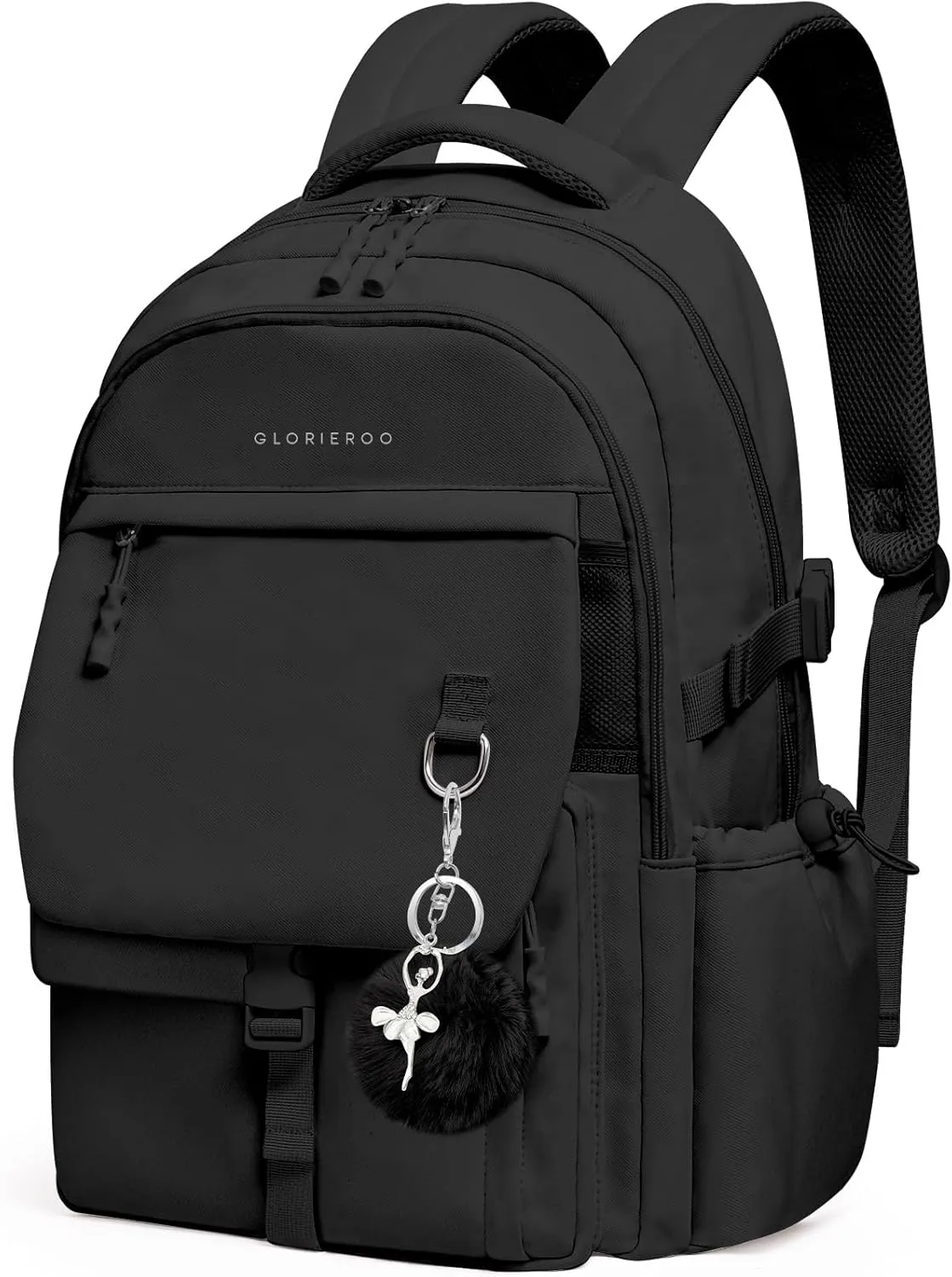 Backpack Travel Casual Daypack Bookbag for School, Multiple Pockets Schoolbag for Teen Girls