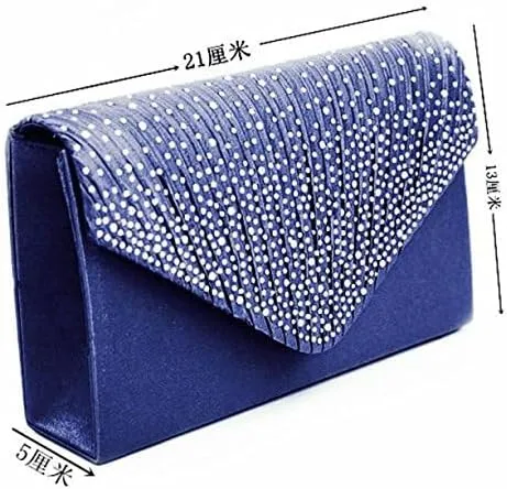 Beach Tote Bag Diamante Evening Clutch Bag Crossbody Bags Shoulder Bag Satin Party Prom Dinner Small Carryall Purse B
