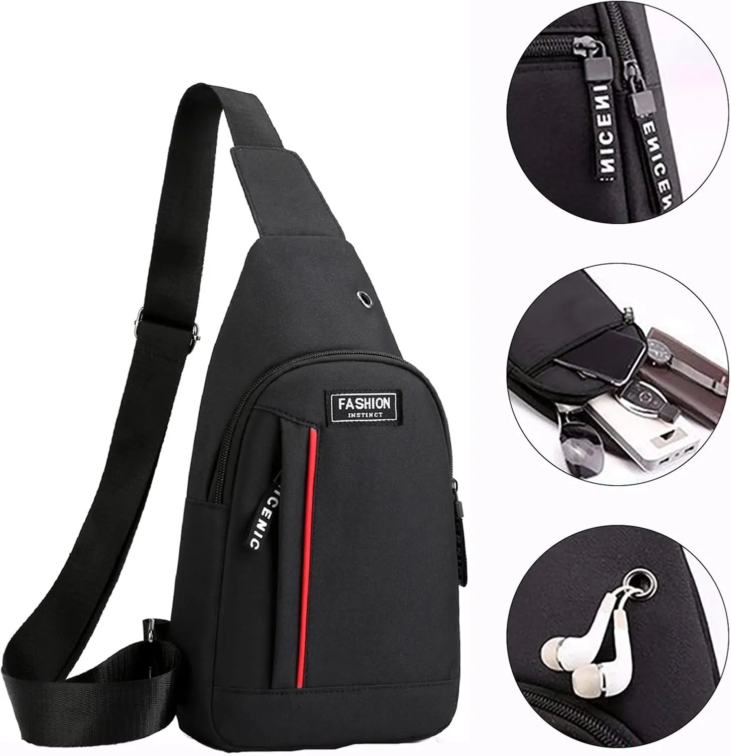 Beach Tote Bag Small Crossbody Bags Adjustable Strap Suitable For Outdoor Shopping Hiking Sport Travel Riding Mens Y