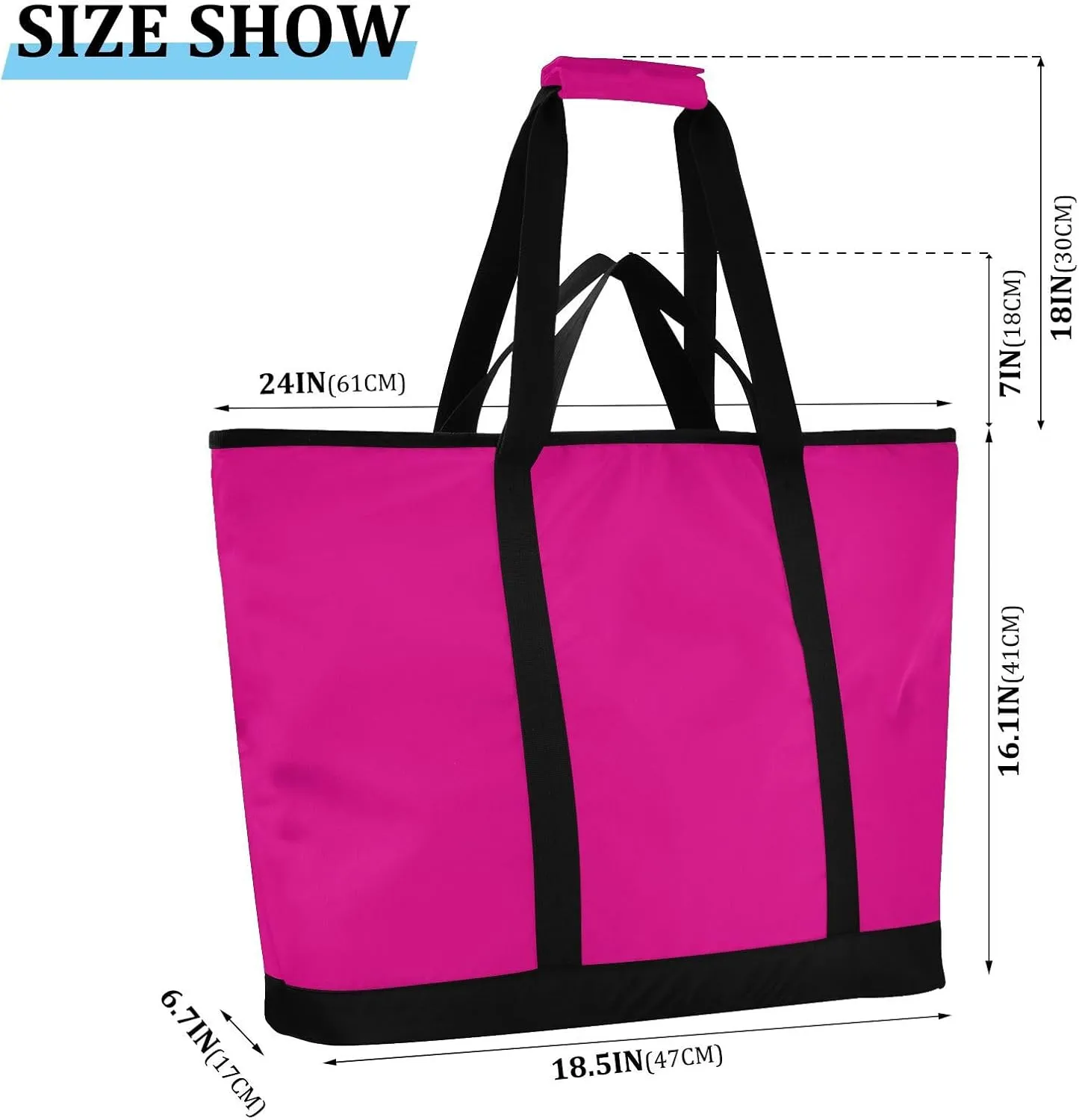 Blue Light Tote Bag for Women Reusable Grocery Bags Insulated Cooler Bag Totes Handbags Shopping Bags