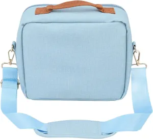Camera Bag Large Capacity Thickened Padding, Adjustable Strap Handle Zipper Camera Case for CP910 1200 1300 DSLR, Cute Camera Bag Camera Carrying Bag Camera Storage Bag (Blue)