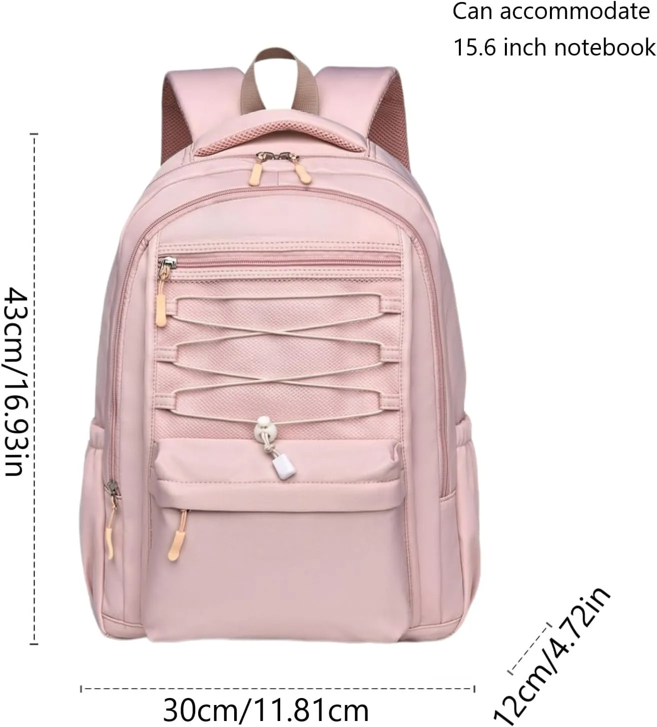 Casual Travel Laptop Backpack for Women Men, Lightweight Large capacity Casual Laptop Backpack Travel Bag
