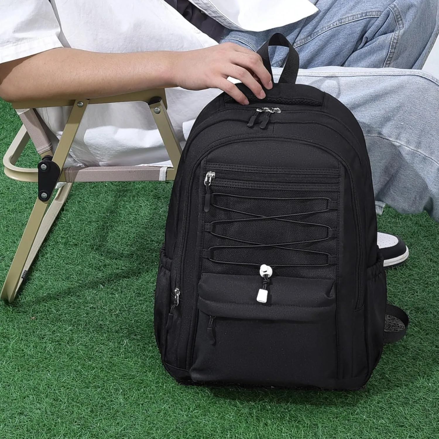Casual Travel Laptop Backpack for Women Men, Lightweight Large capacity Casual Laptop Backpack Travel Bag