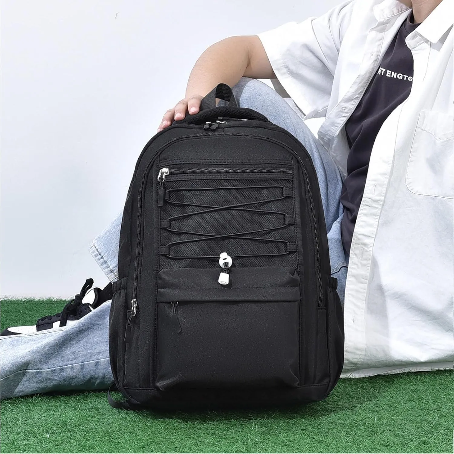 Casual Travel Laptop Backpack for Women Men, Lightweight Large capacity Casual Laptop Backpack Travel Bag