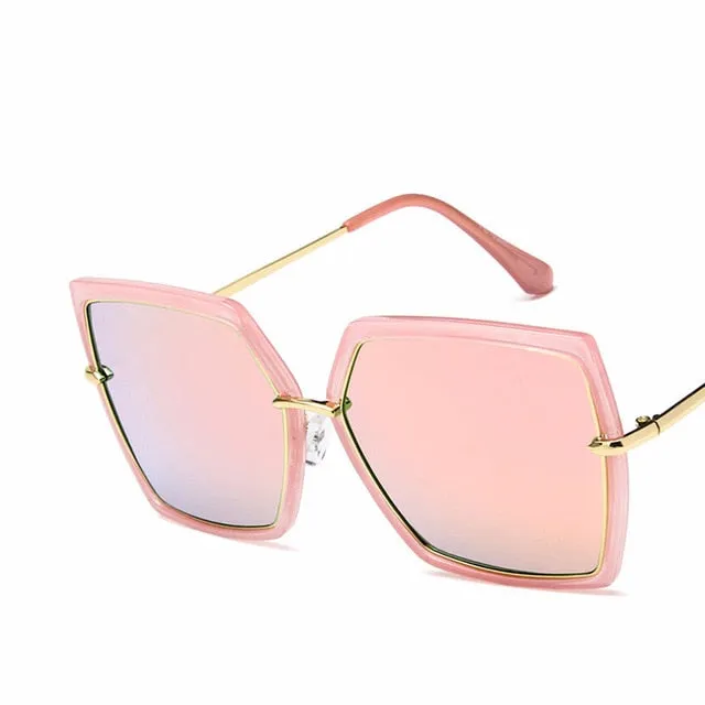 Cat Eye Pink Sunglasses