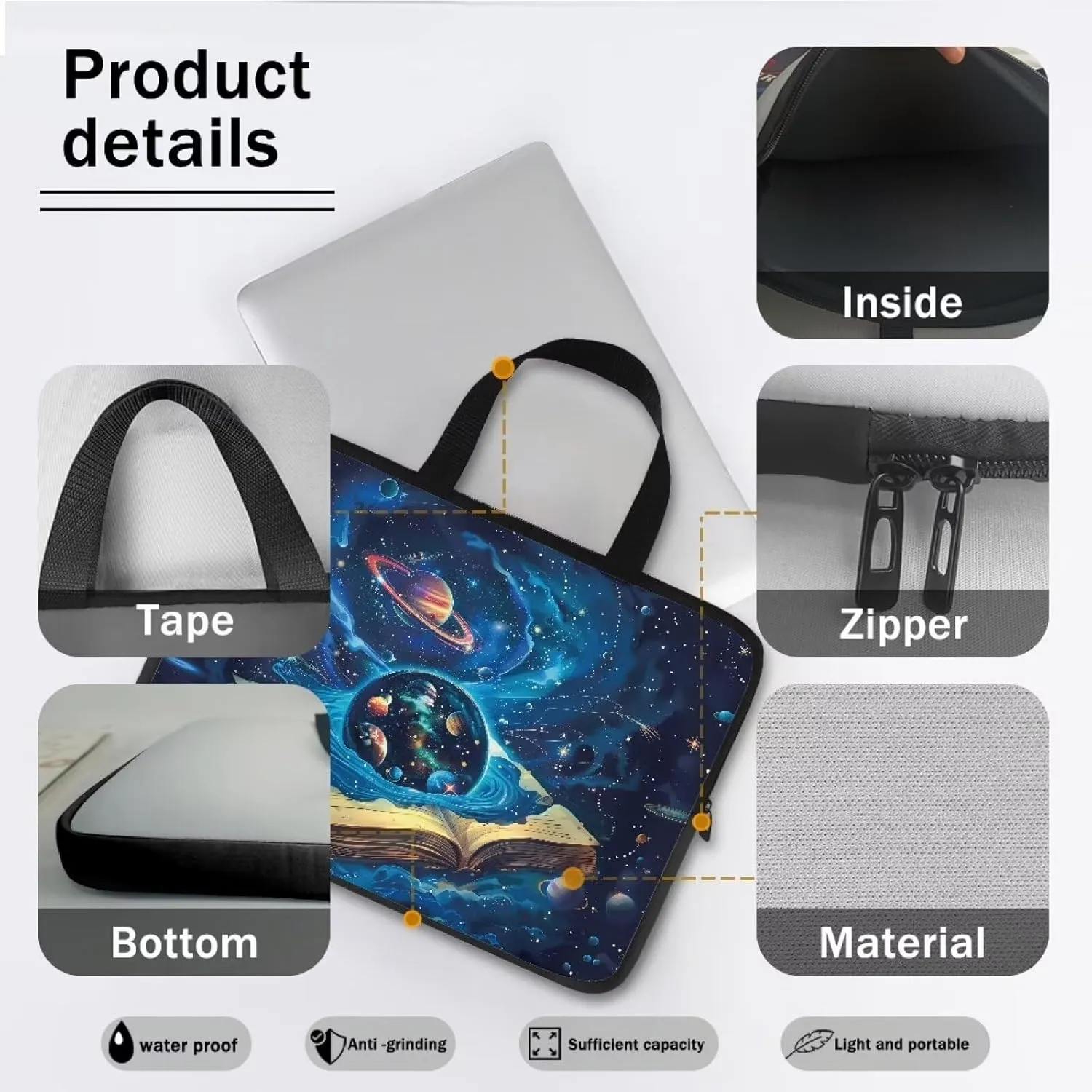Computer Bags for Laptops for Women Men Laptop Bag Laptop Sleeve Casual Briefcase Handbags Work Bags