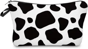 Cosmetic Bag for Women Trendy Makeup Bags Organizer Travel Waterproof Toiletries Bag Accessories Cow Point Gifts