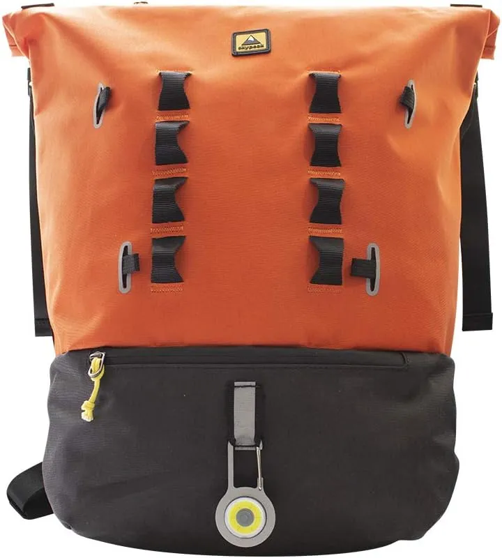 Cycling Backpack - Up to 15.6" Laptop with Space for Gadgets and Accesories for Daily Use and Travel, Orange