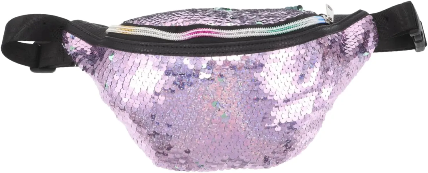 Didiseaon Adjustable Sling Bag for Women Mermaid Design Fanny Pack Small Pouch for Leisure Travel Stylish Belt Bag