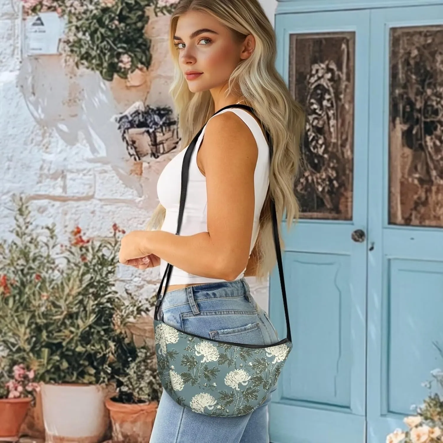 Dumpling Crossbody Bags for Women Casual Women'S Lightweight Crossbody Bag Small Handbag for Women