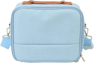 GOWENIC Camera Bag for CP910 1200 1300 DSLR, Cloth, EVA, Velvet SLR DSLR Camera Case, Wide Opening 2 Zipper Design Portable Camping Travel Storage Bag (Blue)