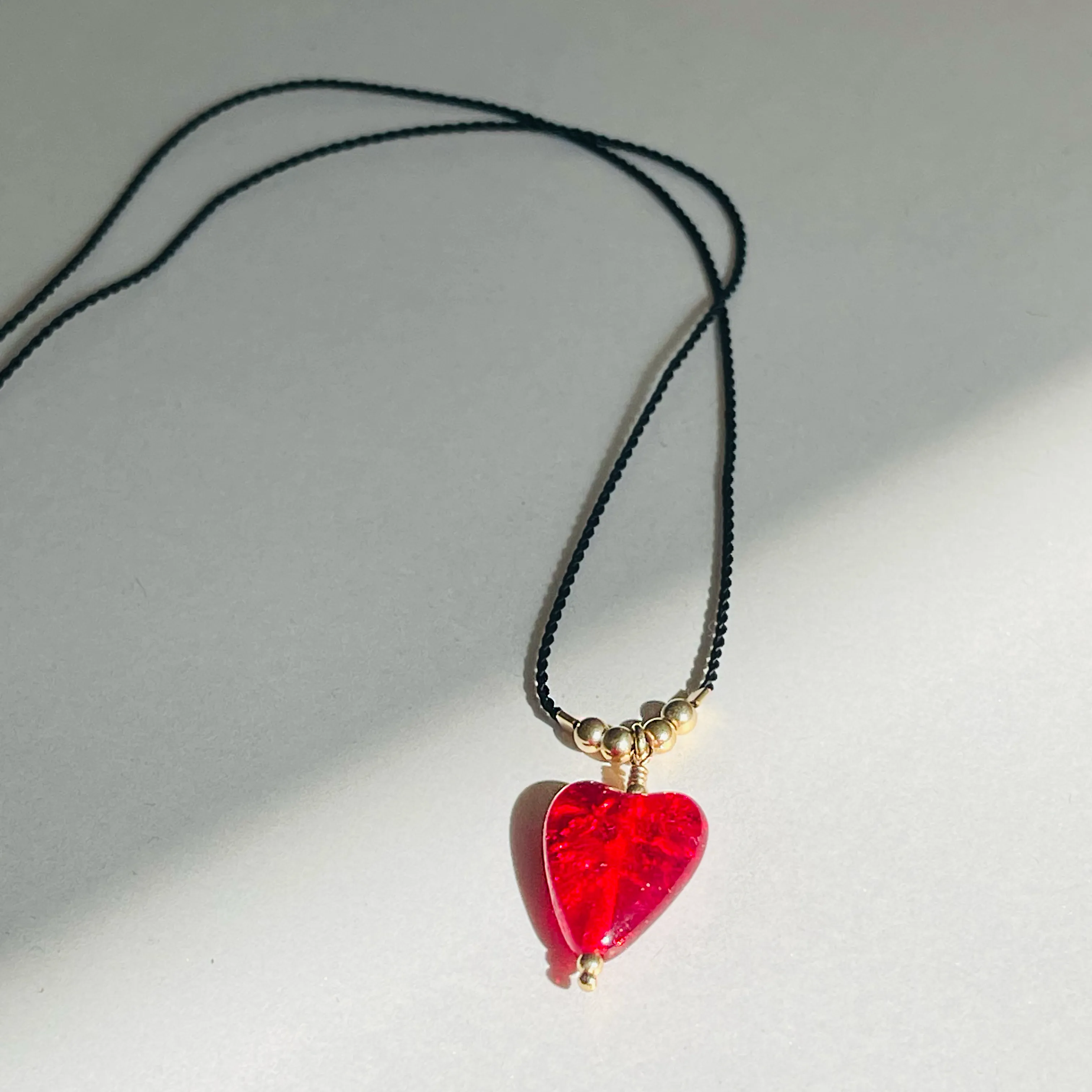 Heather Cord Necklace