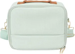 Jiawu Camera Bag, Thickened Anti Shock Camera Case Bag, Compact Camera Shoulder Bags, Crossbody Camera Bag with Adjustable Straps, Suitable for CP910 1200 1300 DSLR Cameras (Green)