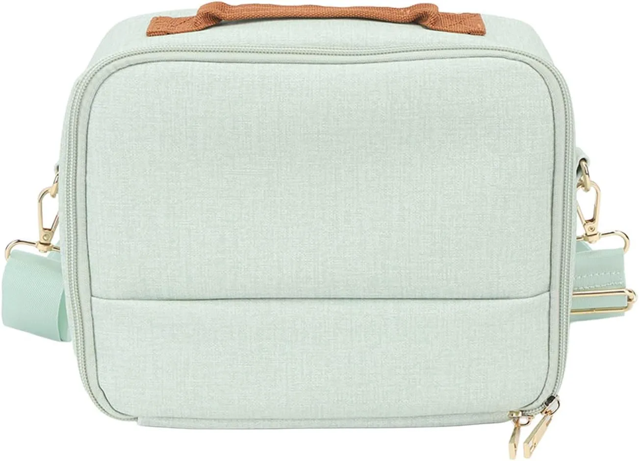 Jiawu Camera Bag, Thickened Anti Shock Camera Case Bag, Compact Camera Shoulder Bags, Crossbody Camera Bag with Adjustable Straps, Suitable for CP910 1200 1300 DSLR Cameras (Green)