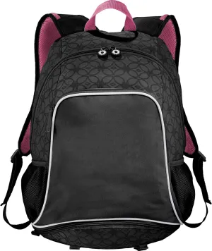 Leeds Mia Sport Compu-Backpack - Women's Sports Backpack - Black - Medium