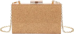 LETODE Acrylic Clutch Bags Purse Perspex Bag Handbags for Women