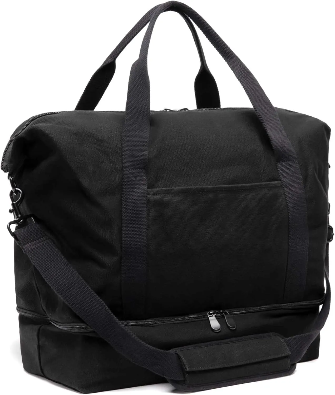 Lo & Sons Original Catalina Deluxe Premium Canvas Duffel Bag  Travel, Gym, Hospital, or Weekender Bag with Shoe Compartment for Men and Women