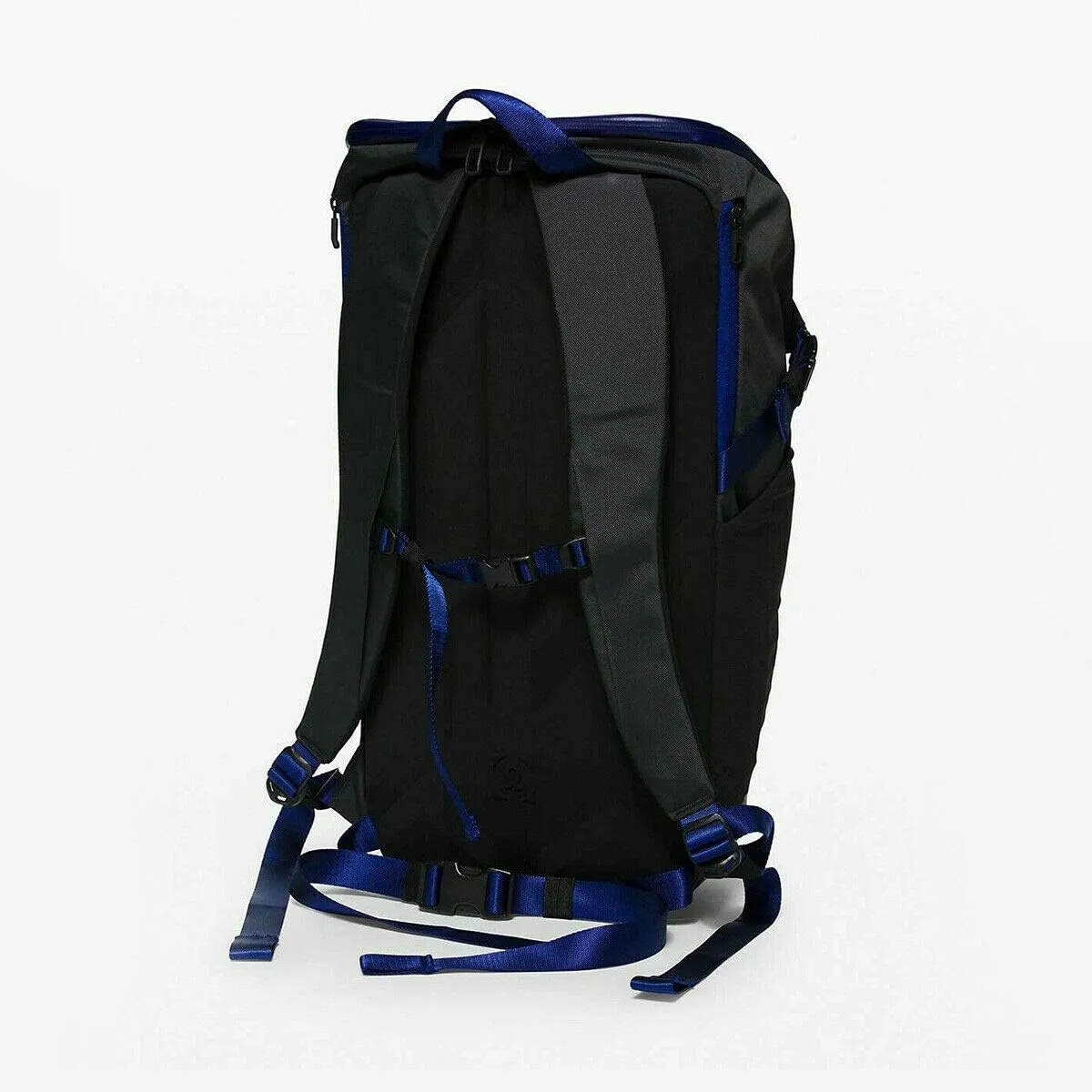 lululemon Men's More Miles Backpack 25.5Ll Can accommodate 17" laptop - Sturdy & Water-repellent - Heavy Duty -Blue Black