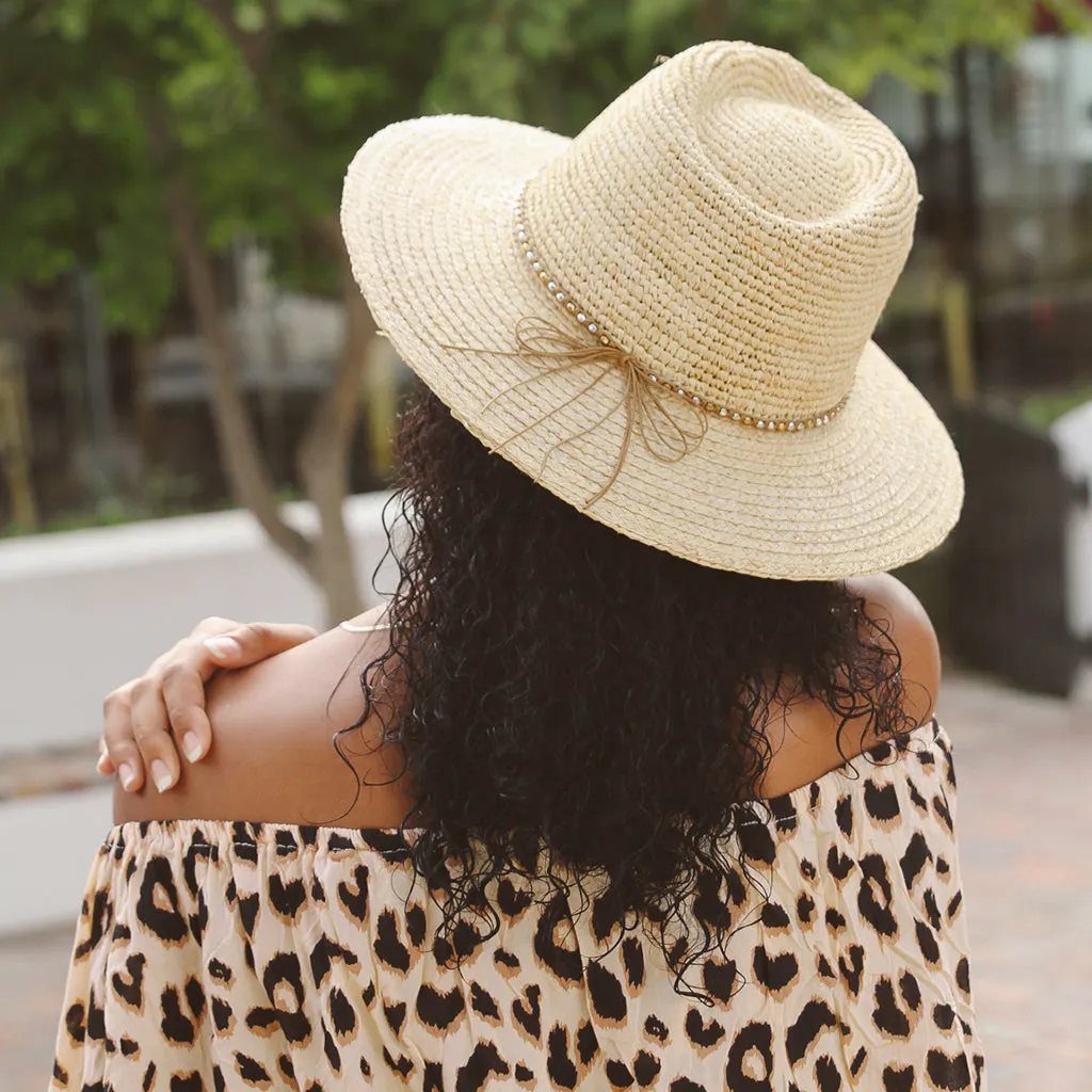 Malibu Raffia Sun Hat Natural