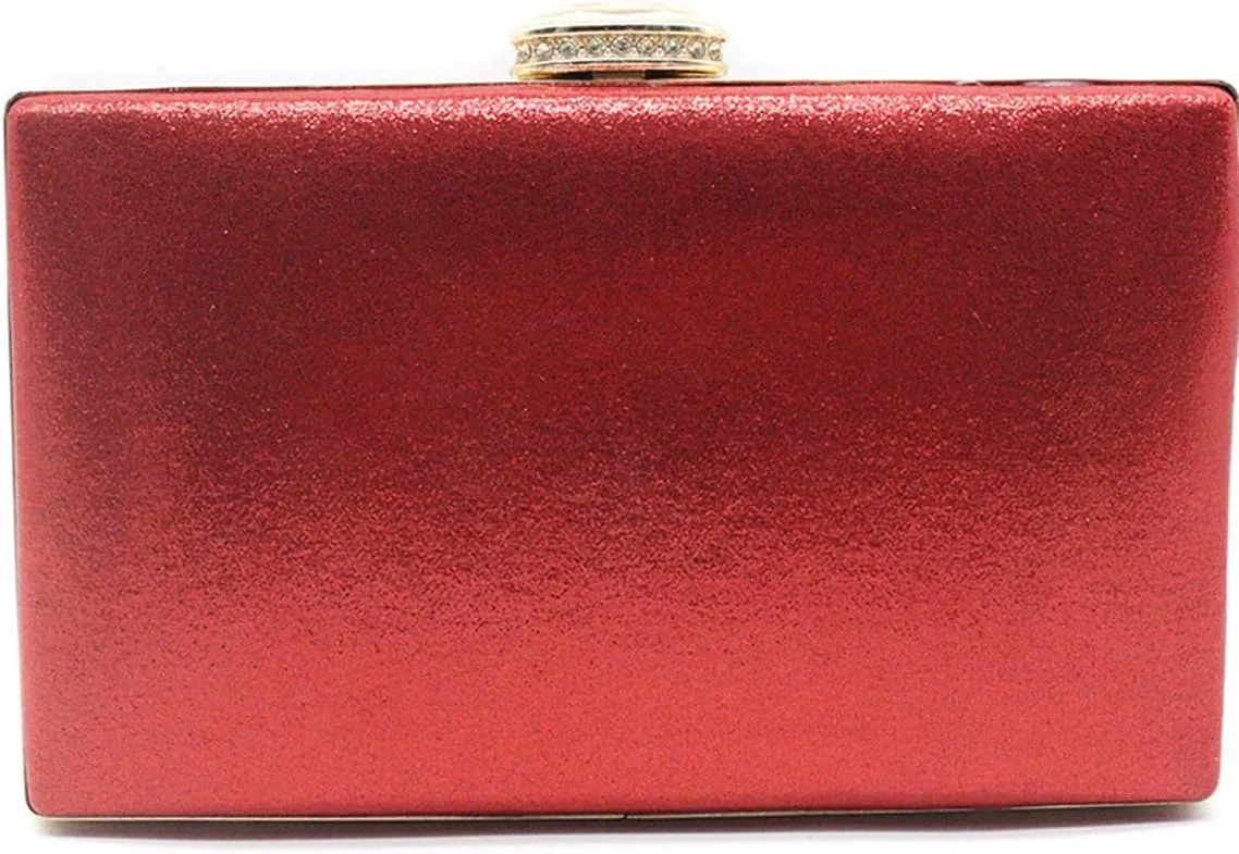 meilun Women's Pearl Clutch Purses Glliter Banquet Handbag Evening Bags