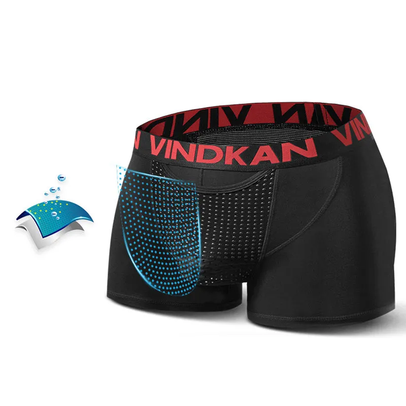 Men's Ball Pouch Functional Modal Boxer Briefs