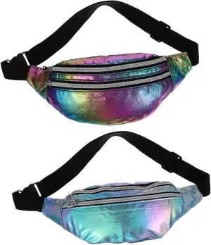 Mens Fanny Pack Multiple Pockets Men's Crossbody Waist Belt Bag for Outdoor
