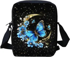 Messenger Bag Small Hobo Crossbody Bag with Multiple Pockets Casual Shoulder Tote Bag