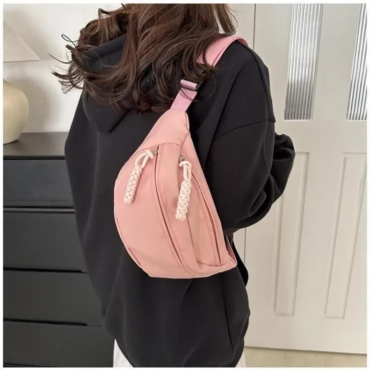 Purse Dumpling Bags Casual Handbag Crossbody Bag Hobo Sling Crescent Bag Women Men Trendy Small Shoulder Bags