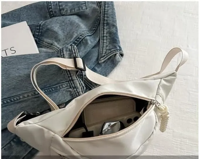 Purse Dumpling Bags Casual Handbag Crossbody Bag Hobo Sling Crescent Bag Women Men Trendy Small Shoulder Bags