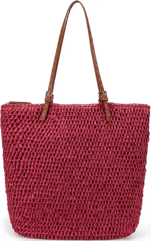 Purses for Women Shoulder Bag Straw Beach Bag Travel The Tote Bag for Women Extra Large Beach Summer Bag