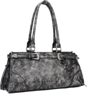 Shoulder Bag for Women Y2K Trendy Purse Top Handle Satchel Handbag Designer Vegan Leather Hobo Bag