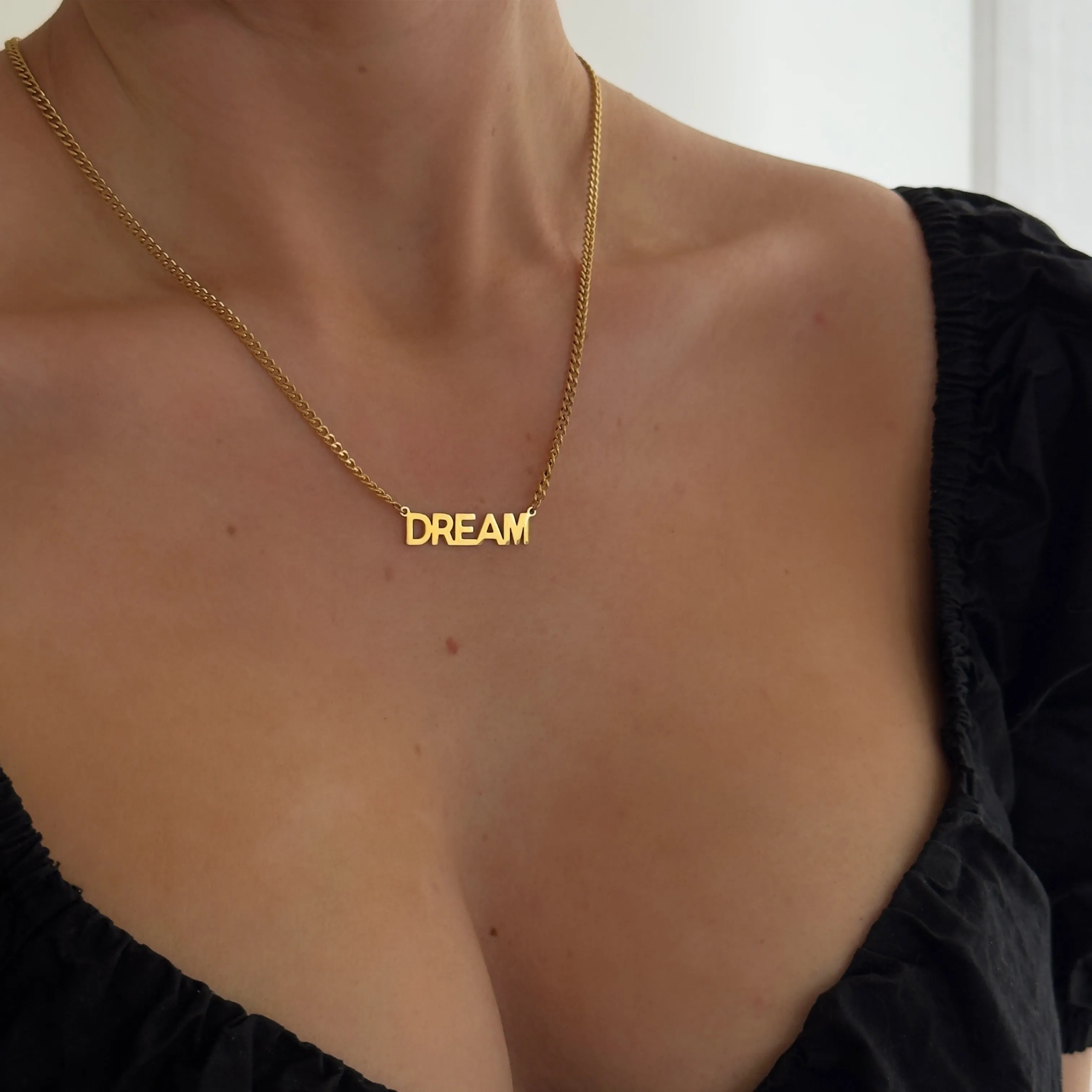 Statement Chain Halsband - DREAM