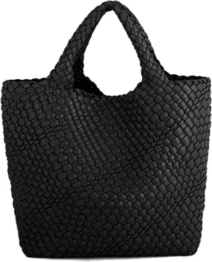 SUMICH Vegan Leather Hand-Woven Bag Purses and Handbags for Woman Top Handle Satchel Bags Ladies Leather Totes