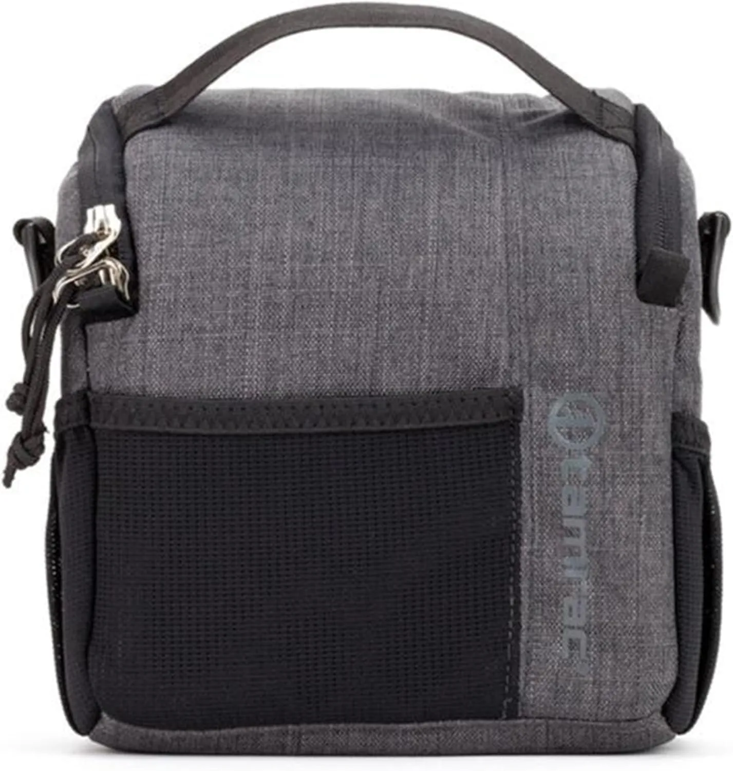 Tamrac Tradewind 2.6 Camera Bag for Photographers, Camera Case for Photography Accessories, Compact Camera Shoulder Bag for DSLR and Mirrorless Cameras, Crossbody Camera Bag for Women Men  Dark Grey