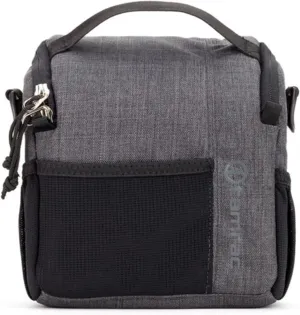 Tamrac Tradewind 2.6 Camera Bag for Photographers, Camera Case for Photography Accessories, Compact Camera Shoulder Bag for DSLR and Mirrorless Cameras, Crossbody Camera Bag for Women Men  Dark Grey