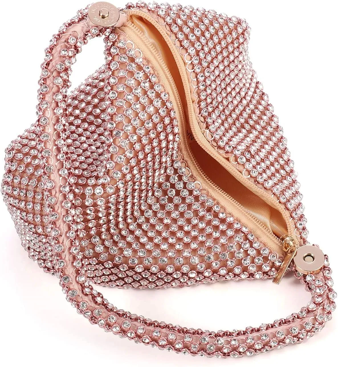 TOPCHANCES Women's Triangle Bling Clutch Purses and Handbags, Rhinestone Evening Bags and Clutches for Women Gilrs