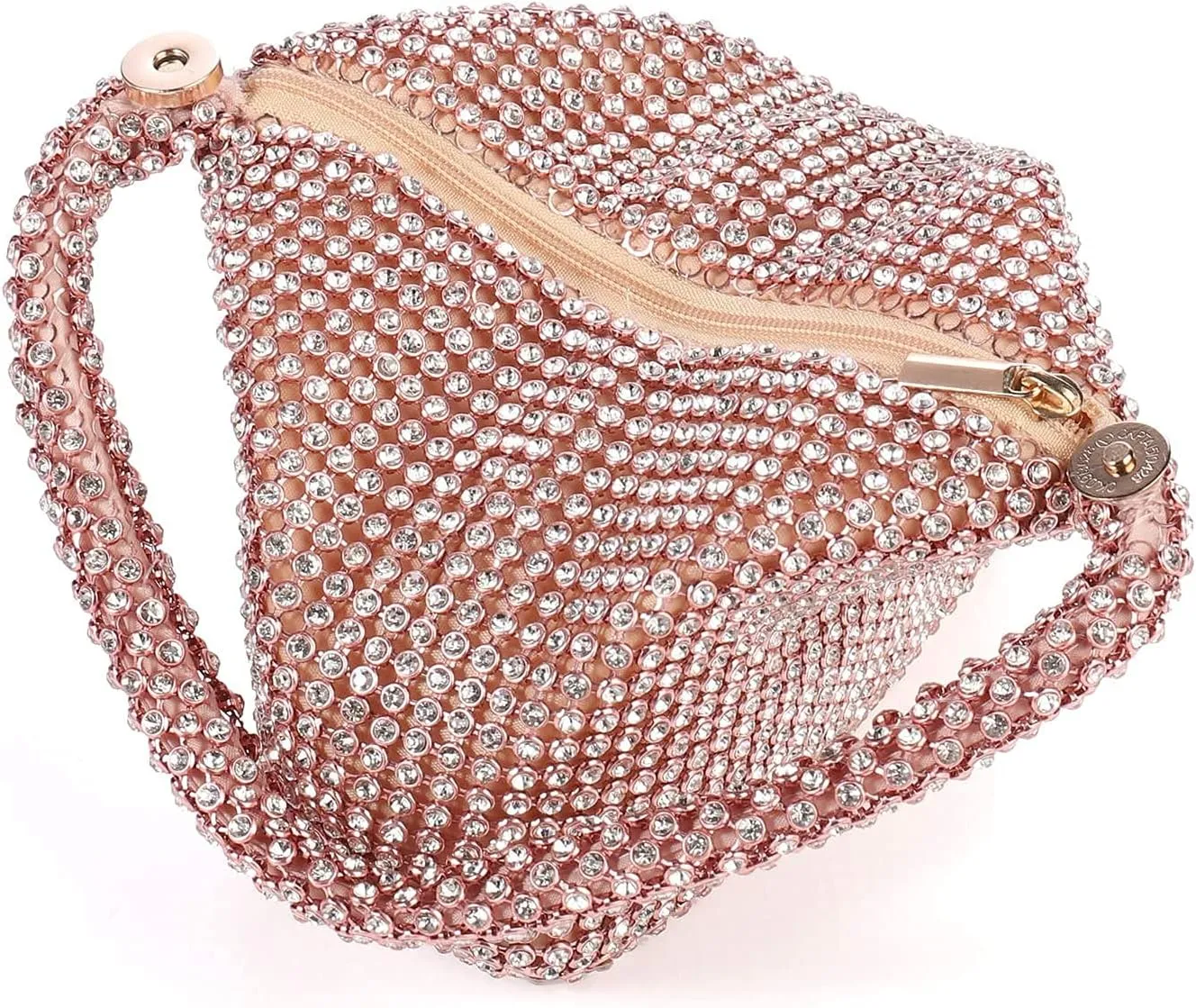 TOPCHANCES Women's Triangle Bling Clutch Purses and Handbags, Rhinestone Evening Bags and Clutches for Women Gilrs