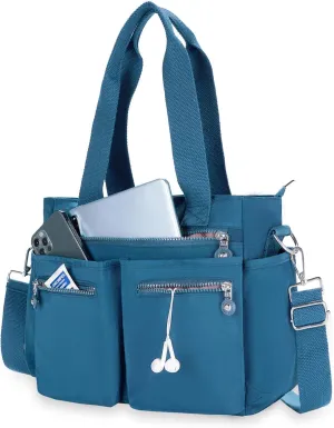 Tote Bag for Women Canvas Handbags for Woman Crossbody Bags with Multiple Pockets