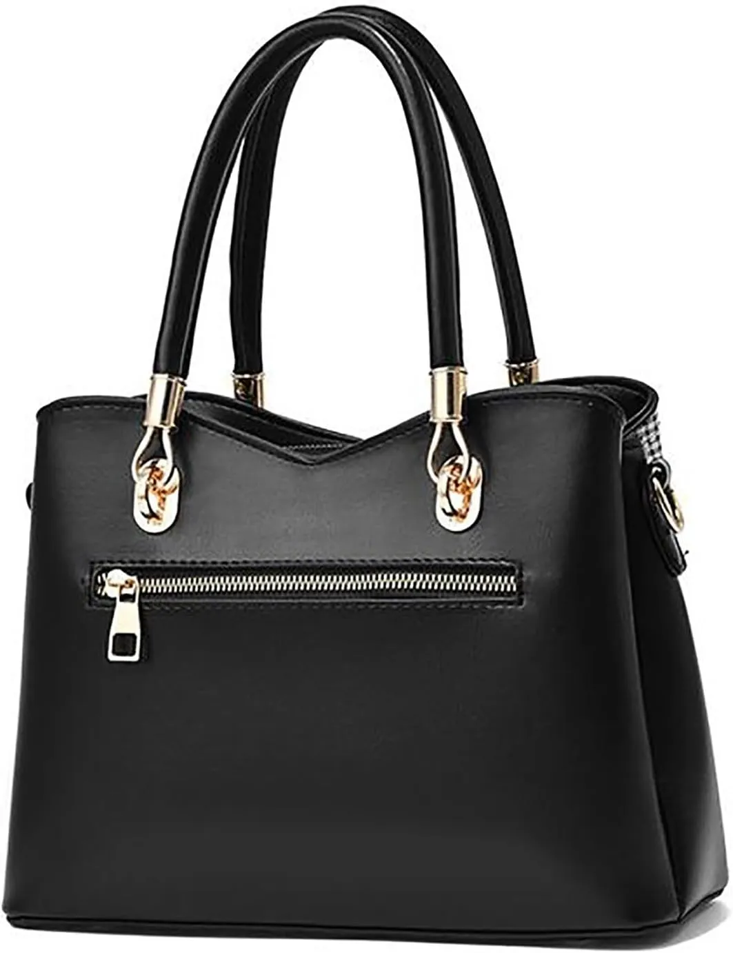Tote Bag For Women Color Block Women Hobo Handbags Large Capacity Plaid Middle Shoulder Messenger Bag For Daily Work J