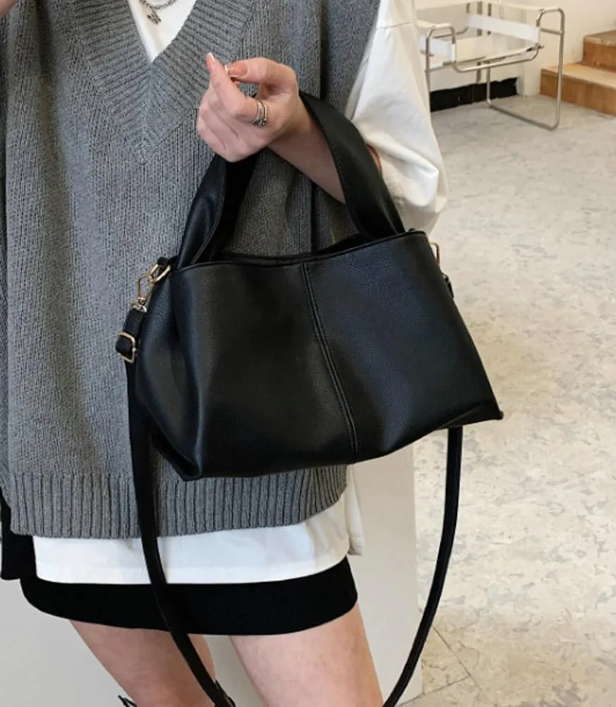 Tote Bag for Women Crossbody Handbag Vegan Leather Cute Tote Purse Trendy Shoulder Handbags and Purses