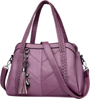 Tote Bag For Women Ladies Large Capacity Hobo Handbag Soft Leather Woman Messenger Bags Luxury Purses Crossbody Handbags B