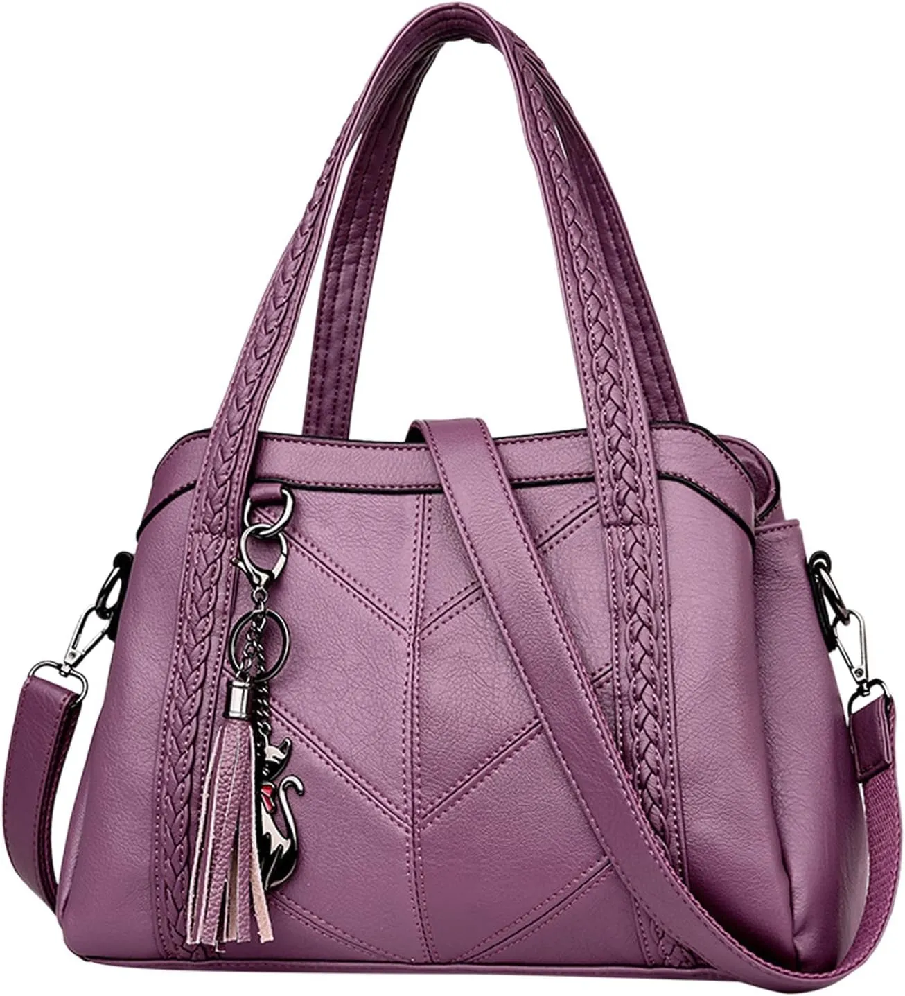 Tote Bag For Women Ladies Large Capacity Hobo Handbag Soft Leather Woman Messenger Bags Luxury Purses Crossbody Handbags T
