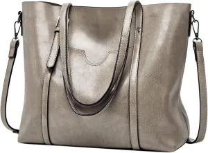 Tote Bag For Women Retro Hobo Handbags Woman Large Designer Ladies Bag Pocket Purse Leather For Daily Shopping Travel E