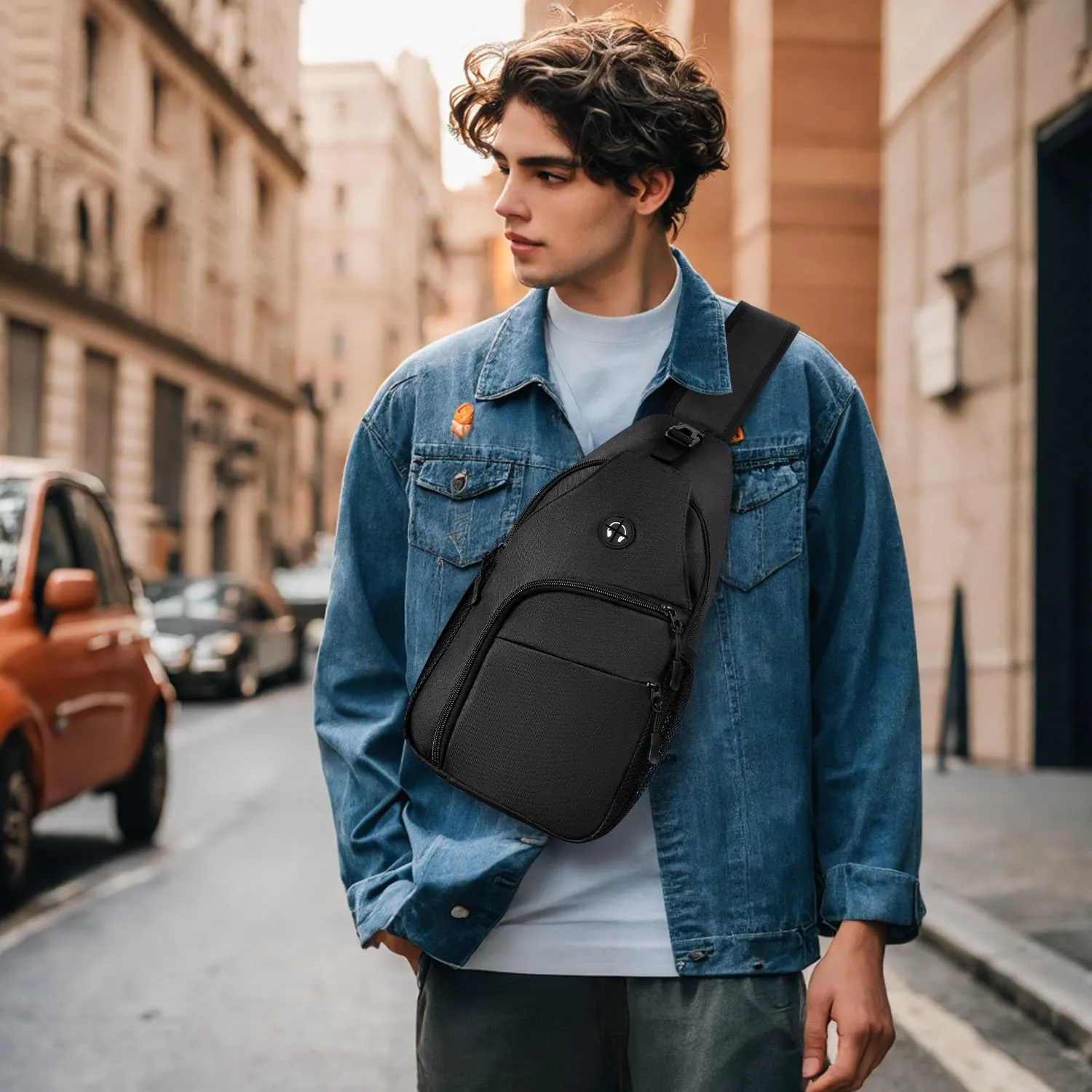 Tuwubi Crossbody Bags for Women Trendy,Sling Bag for Men with Adjustable Shoulder,Travel Essentials Backpack for Traveling