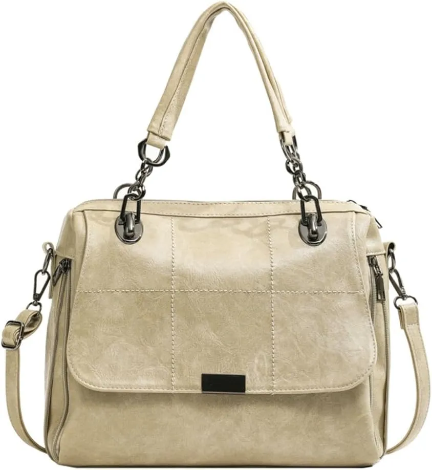 Vegan Leather Totes for Women Large Hobo Shouler Bag Fashion Crossbody Bag Purse Top Handle Satchel for Work Travel