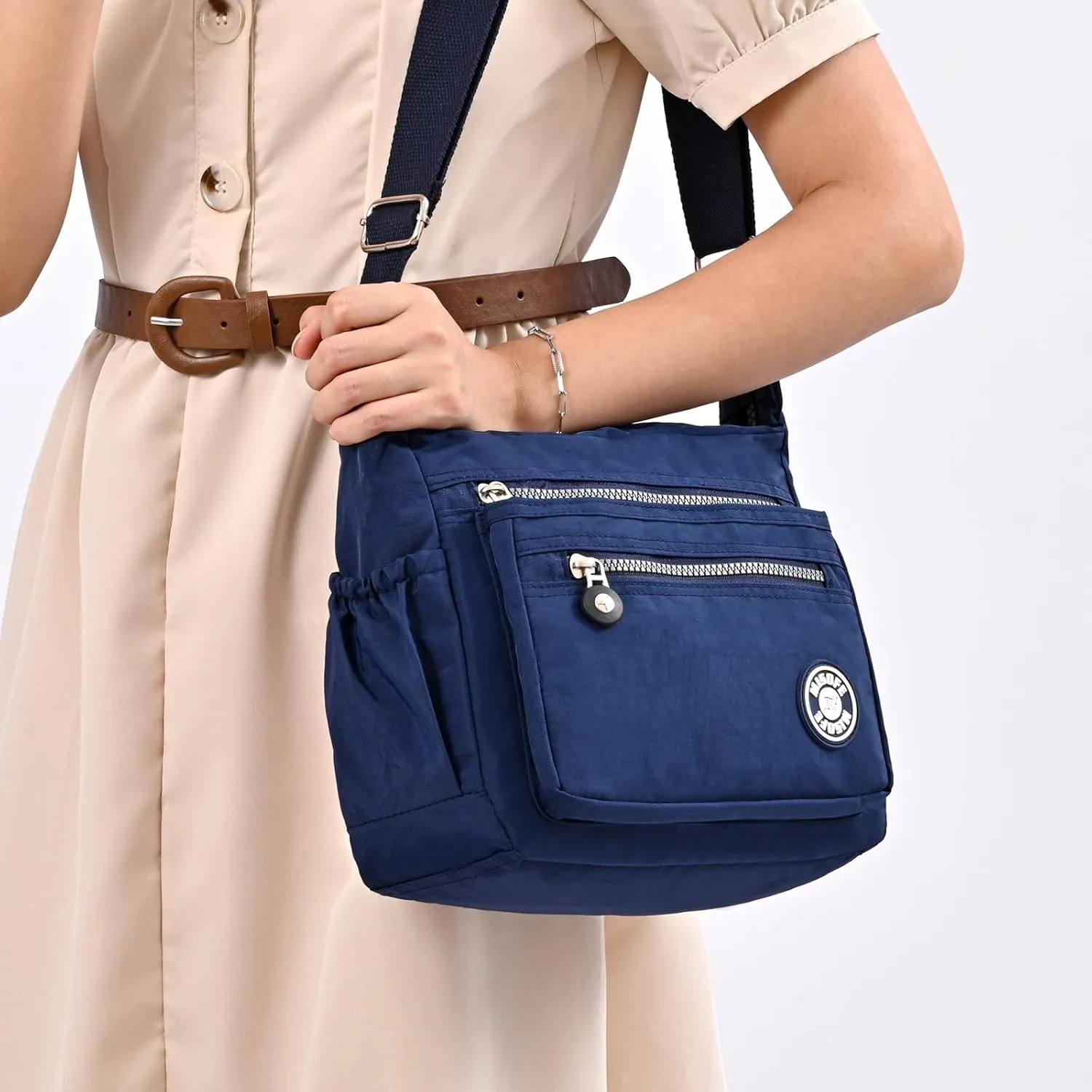 Women Shoulder Handbag Multiple Pockets Bag Ladies Crossbody Purse Fashion Tote Satchel