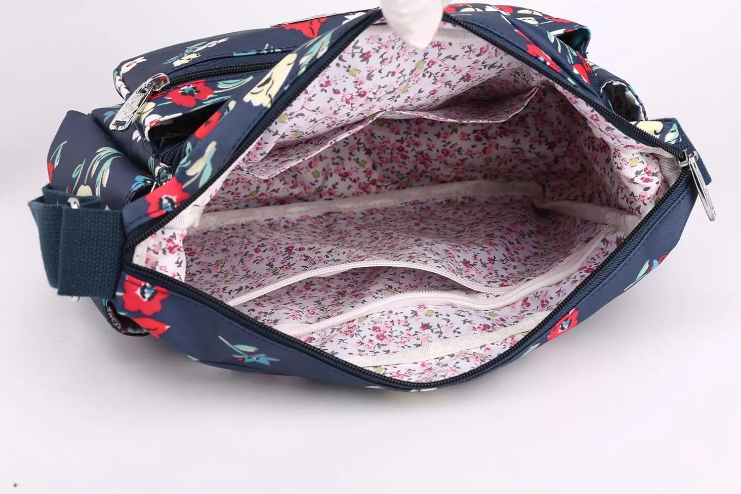 Women Shoulder Handbag Multiple Pockets Bag Ladies Tote Top Handle Satchel Crossbody Purse